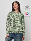 Женский свитшот / Доллар