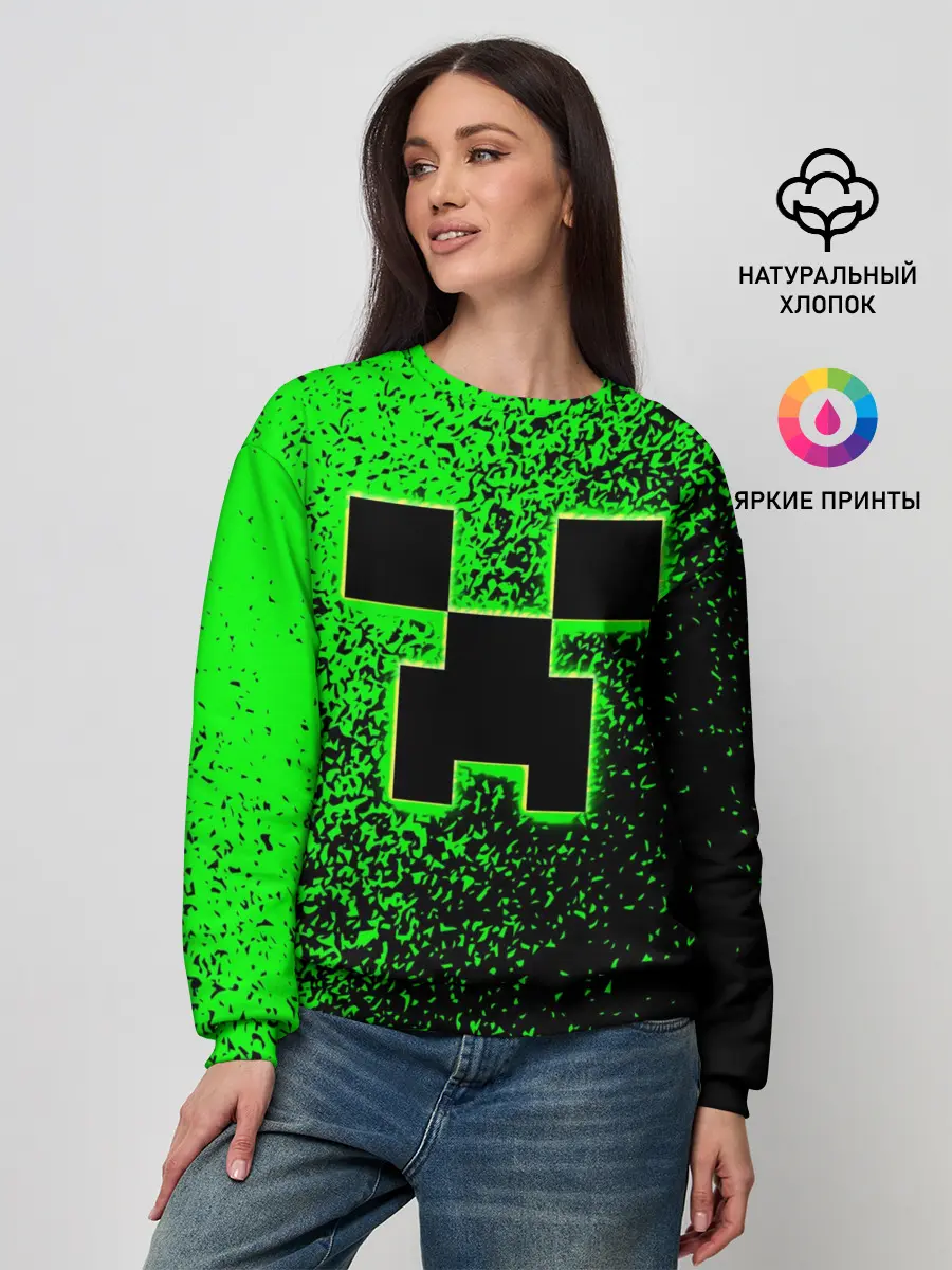 Женский свитшот / MINECRAFT