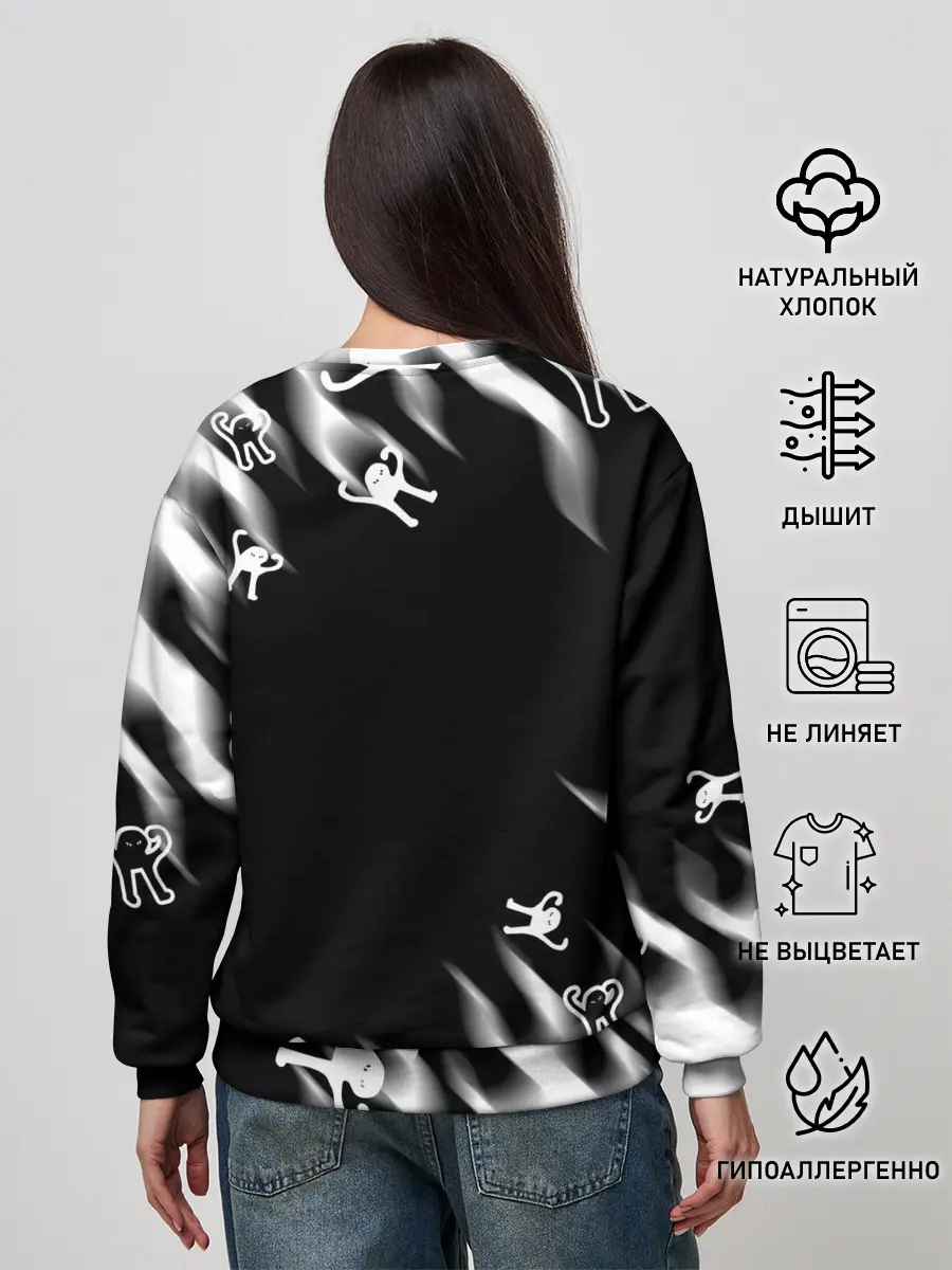 Женский свитшот / ЪУЪ СЪУКА.