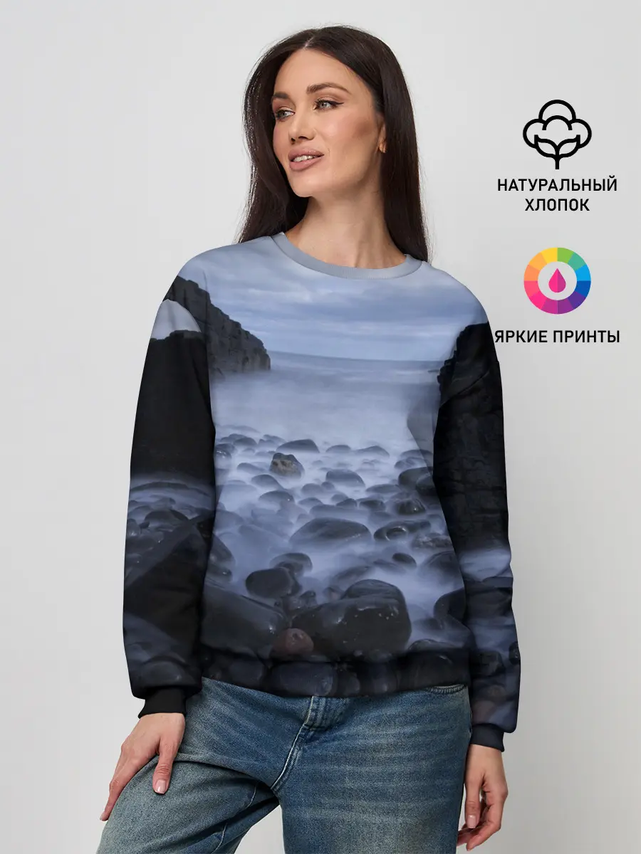 Женский свитшот / Горные породы