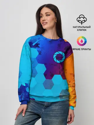 Женский свитшот / PORTAL / ПОРТАЛ