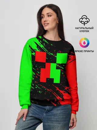 Женский свитшот / MINECRAFT
