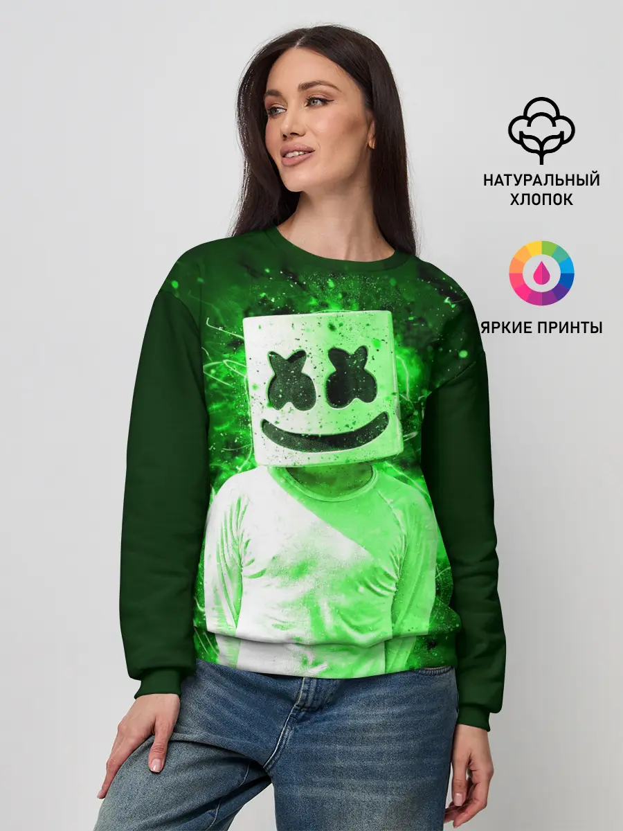 Женский свитшот / MARSHMELLO