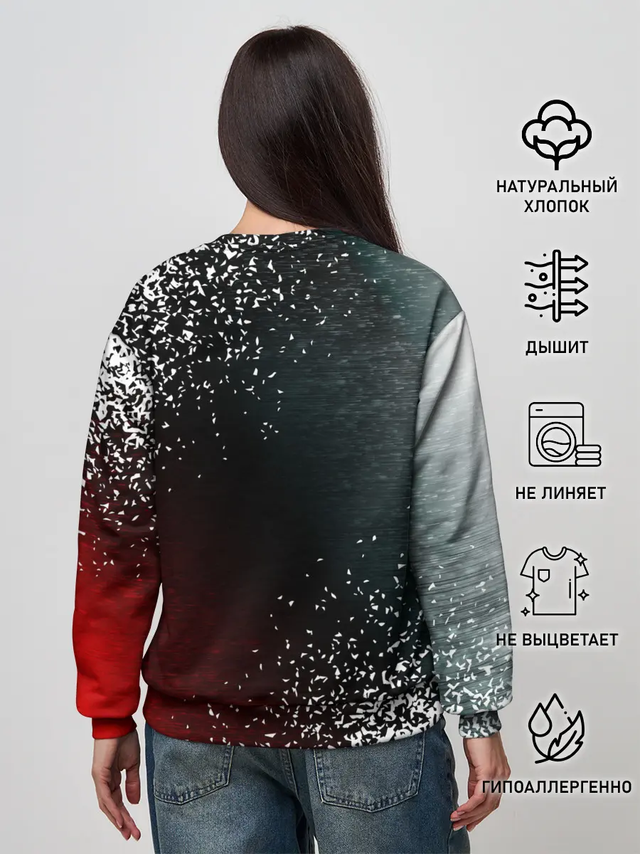 Женский свитшот / AC MILAN / МИЛАН