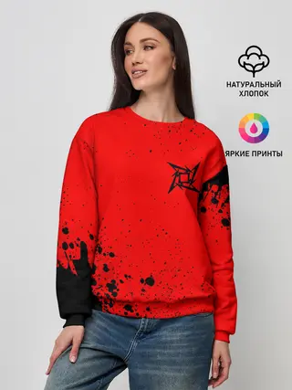 Женский свитшот / METALLICA / МЕТАЛЛИКА