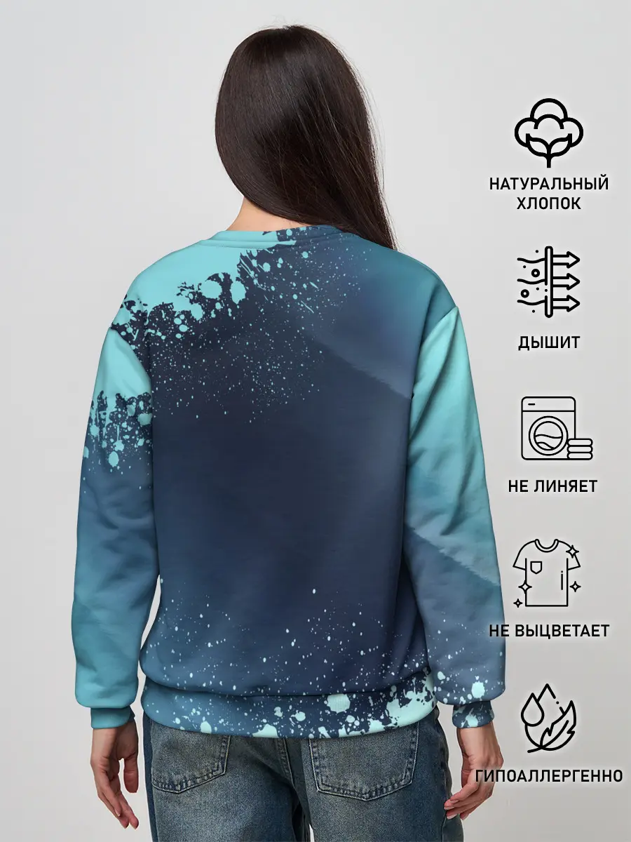 Женский свитшот / JUVENTUS / ЮВЕНТУС