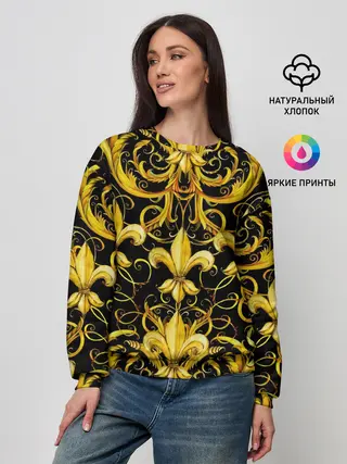 Женский свитшот / gold spades