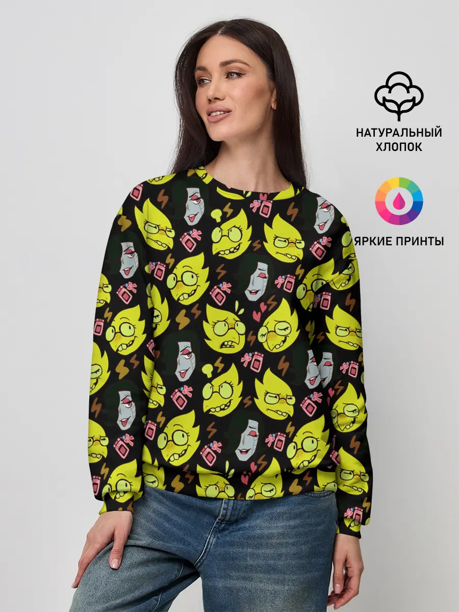 Женский свитшот / Undertale