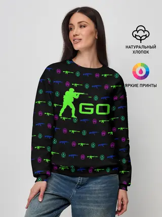 Женский свитшот / CS GO