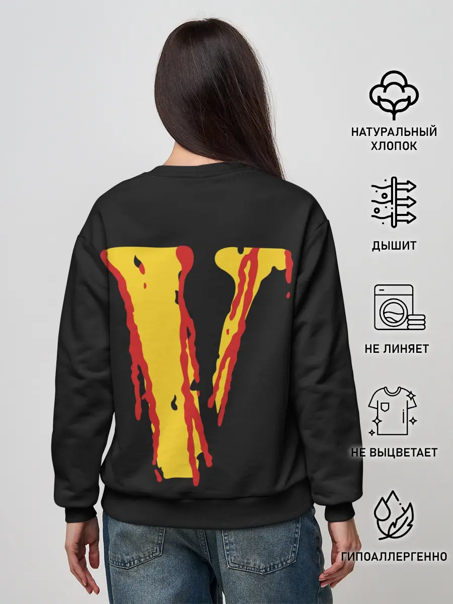 Женский свитшот / Pop Up Smiley