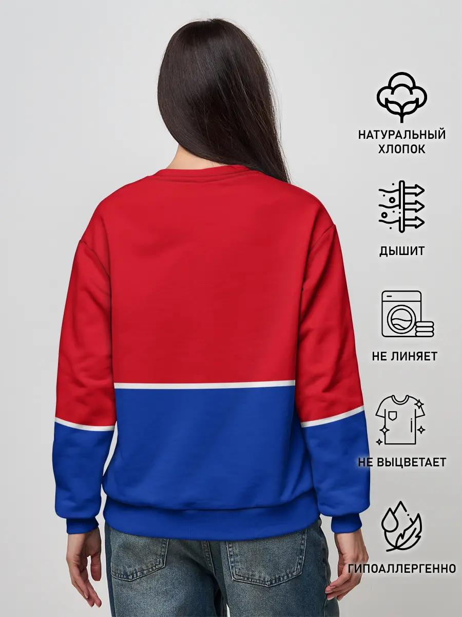 Женский свитшот / Нью-Йорк Рейнджерс