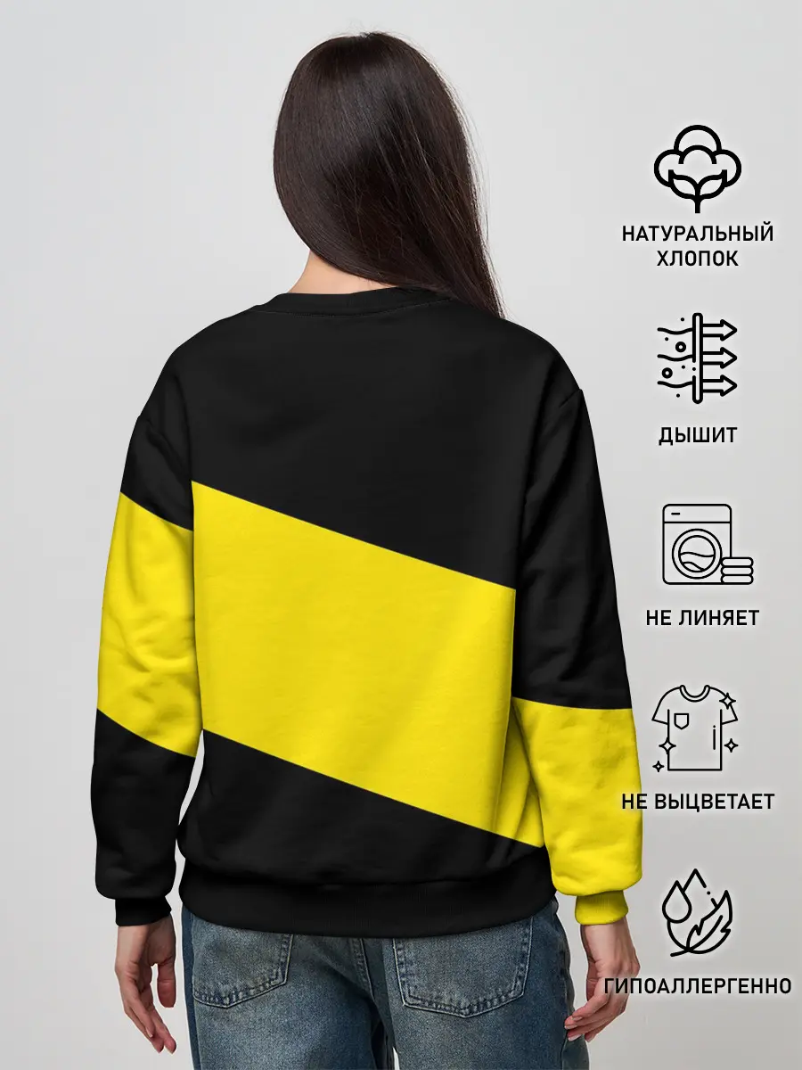 Женский свитшот / Питтсбург Пингвинз