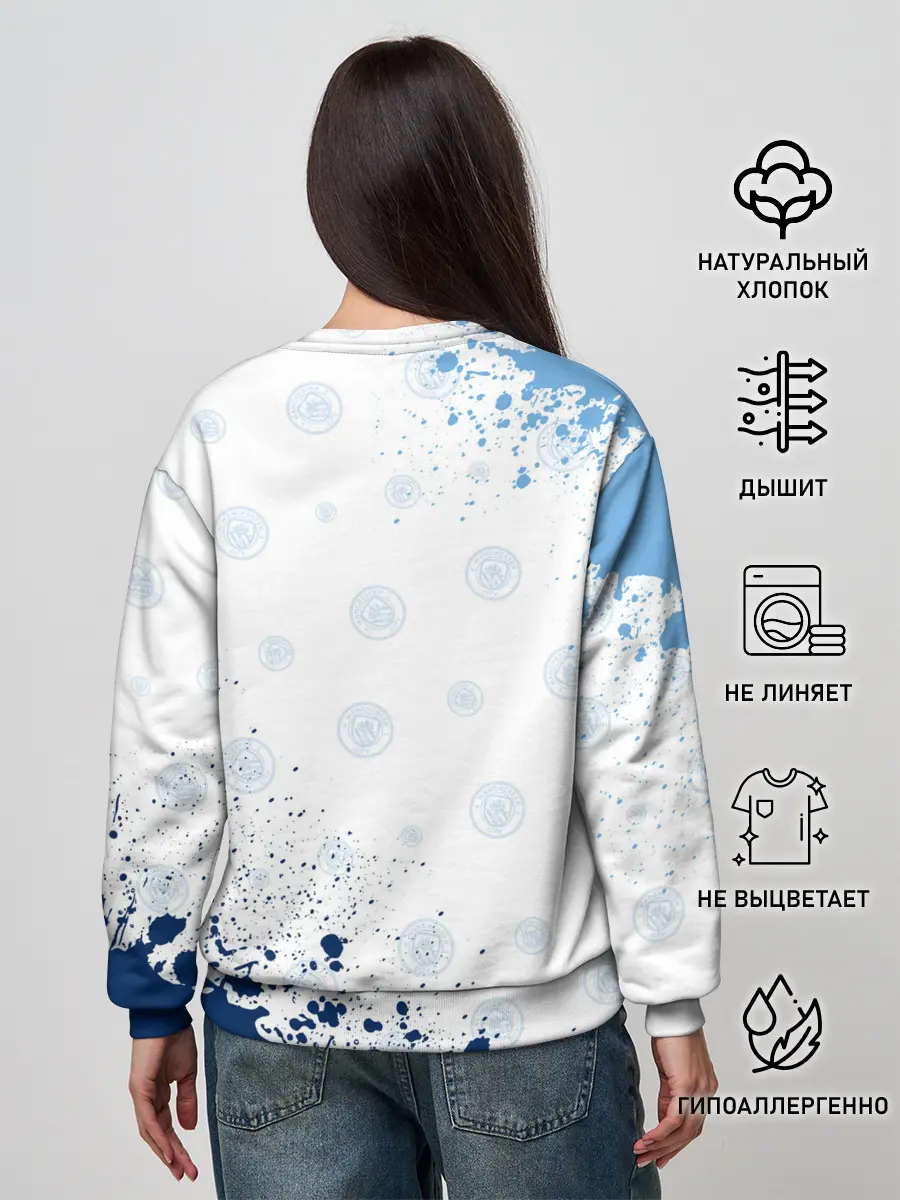 Женский свитшот / MANCHESTER CITY Манчестер Сити