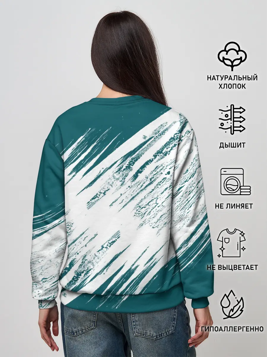 Женский свитшот / Сан-Хосе Шаркс