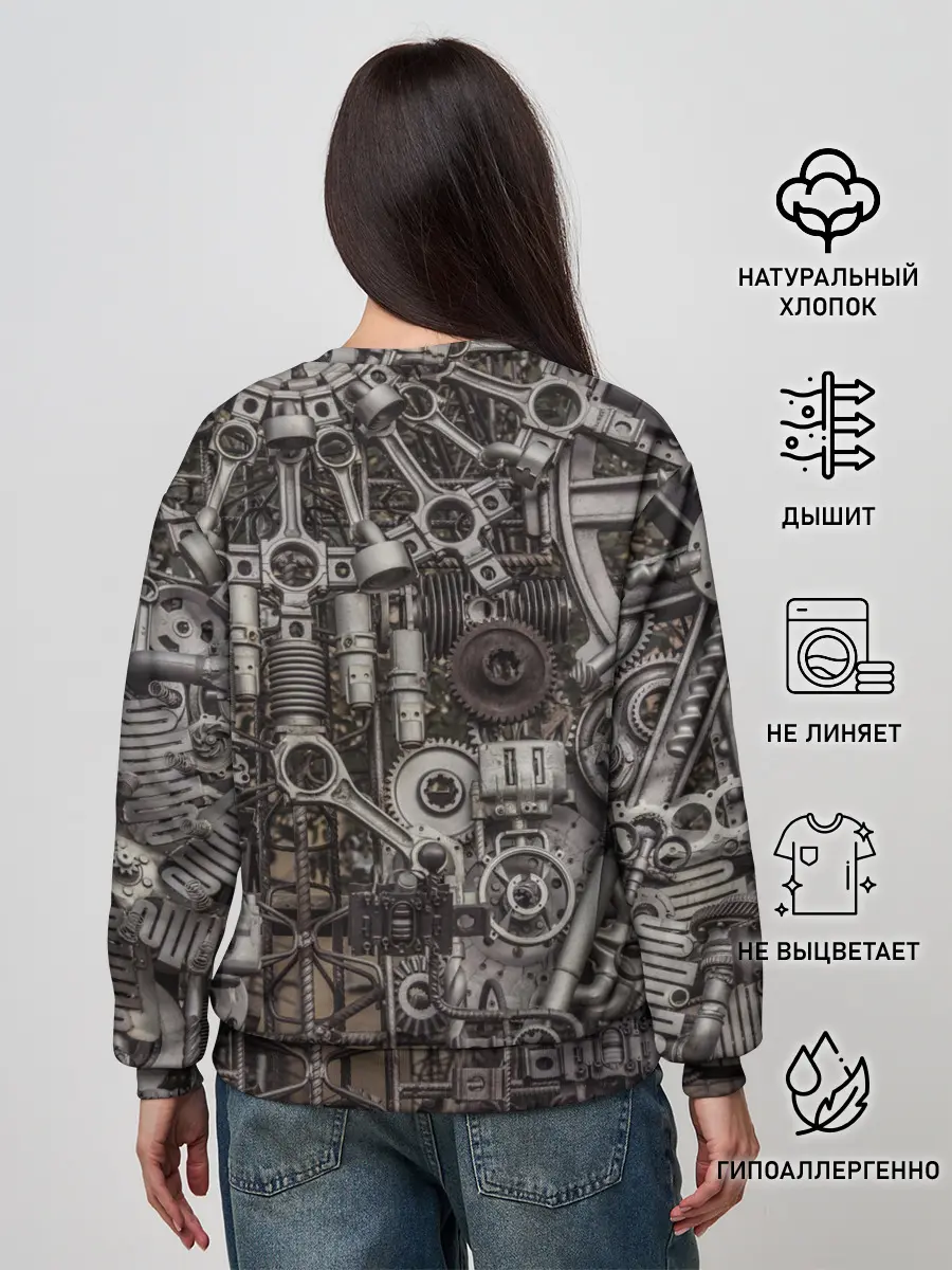 Женский свитшот / механизмы