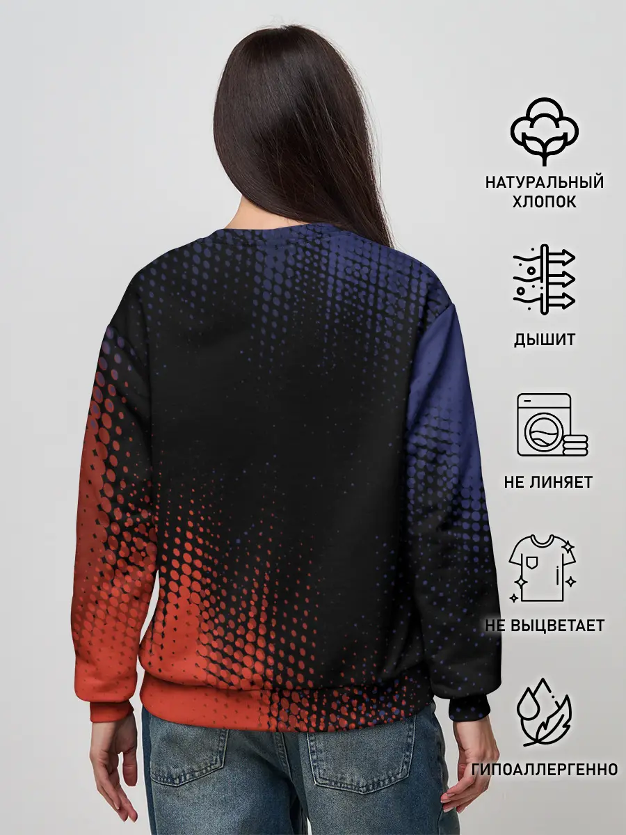 Женский свитшот / ATLETICO MADRID / Атлетико