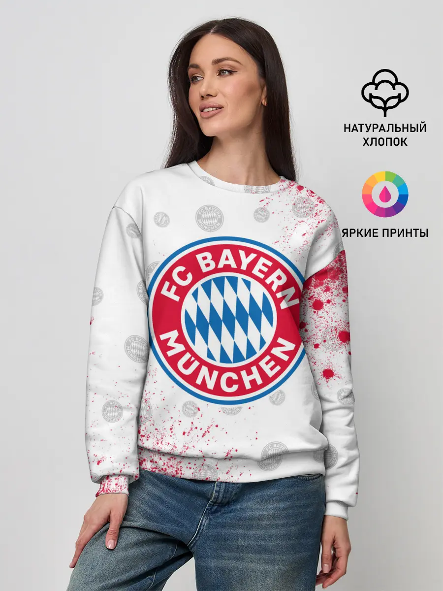 Женский свитшот / FC BAYERN / БАВАРИЯ