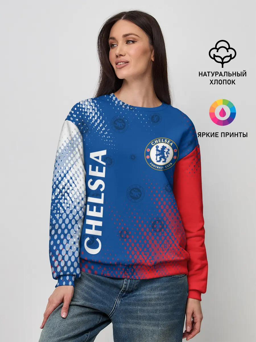 Женский свитшот / CHELSEA F.C. / ЧЕЛСИ