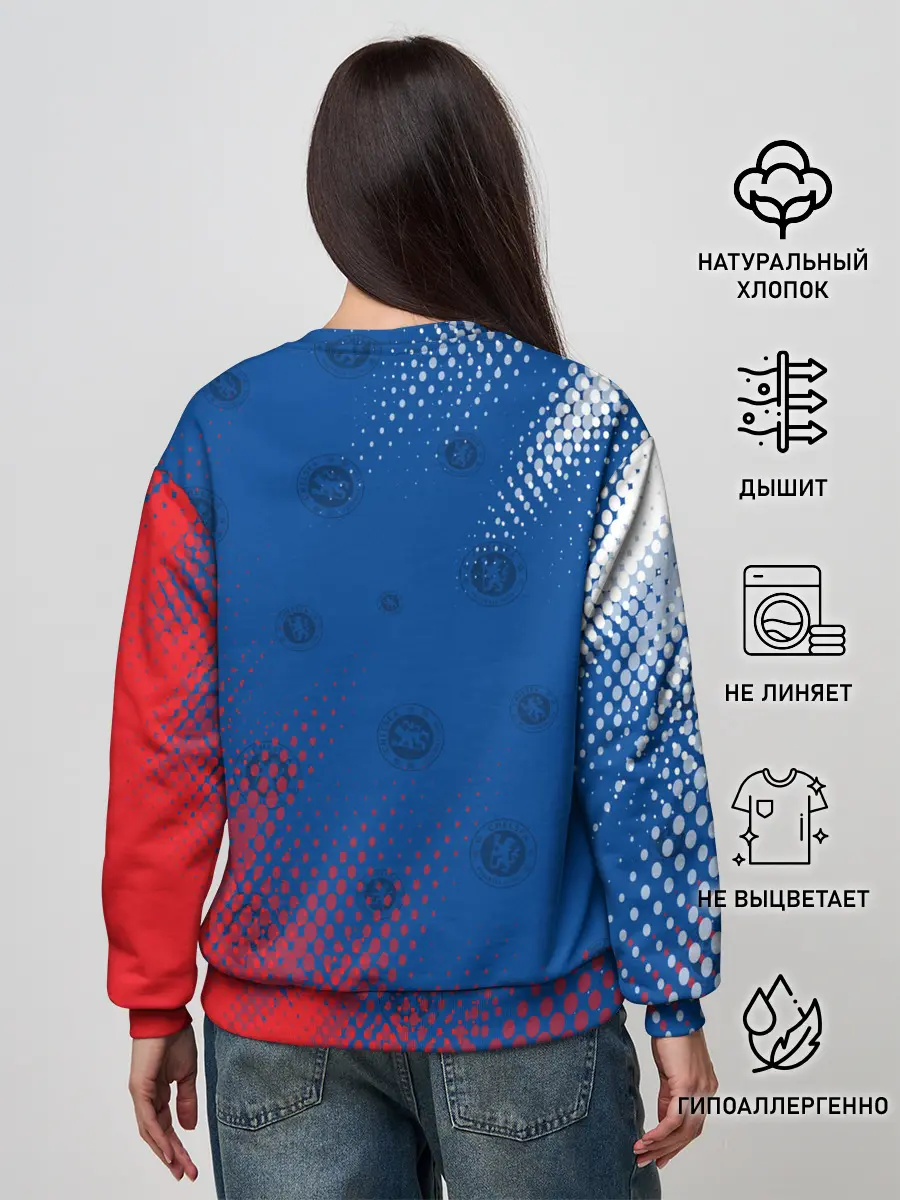 Женский свитшот / CHELSEA F.C. / ЧЕЛСИ