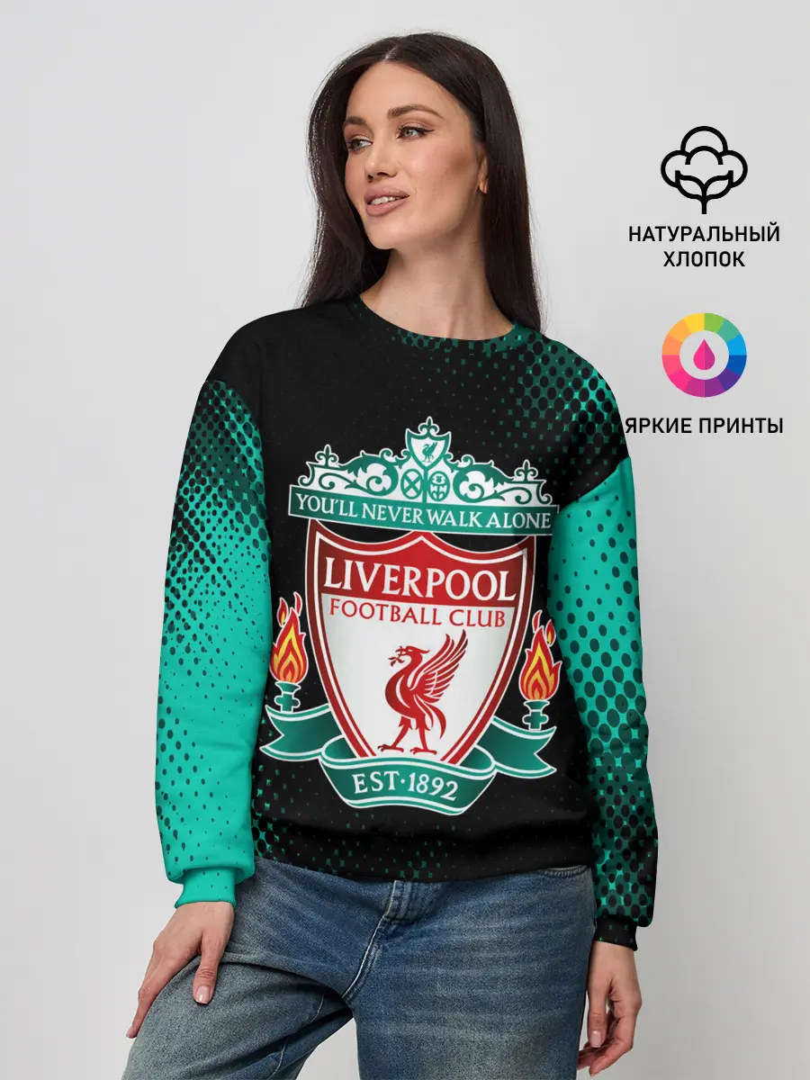 Женский свитшот / LIVERPOOL / Ливерпуль