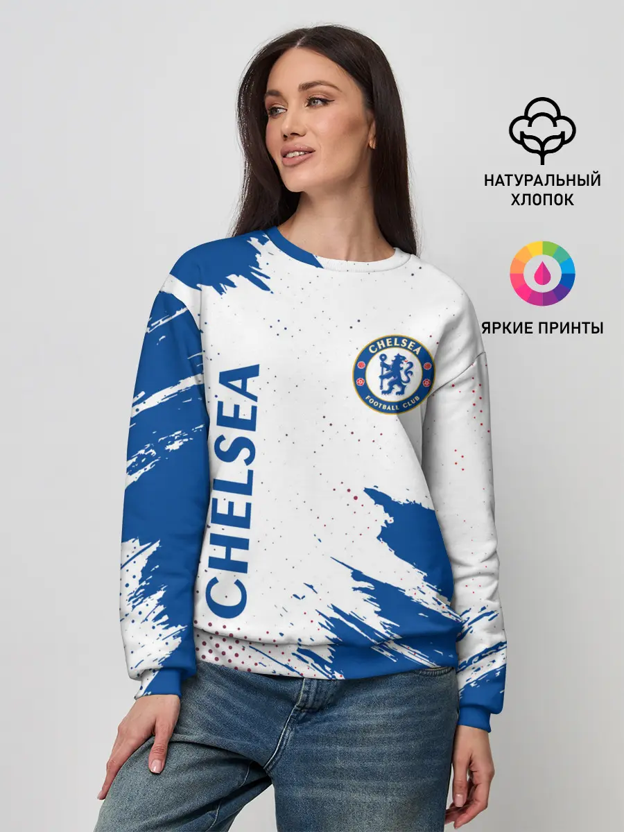 Женский свитшот / CHELSEA F.C. / ЧЕЛСИ