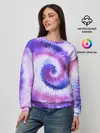 Женский свитшот / TIE-DYE PURPLE