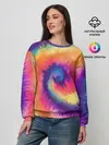 Женский свитшот / TIE-DYE MULTICOLOR