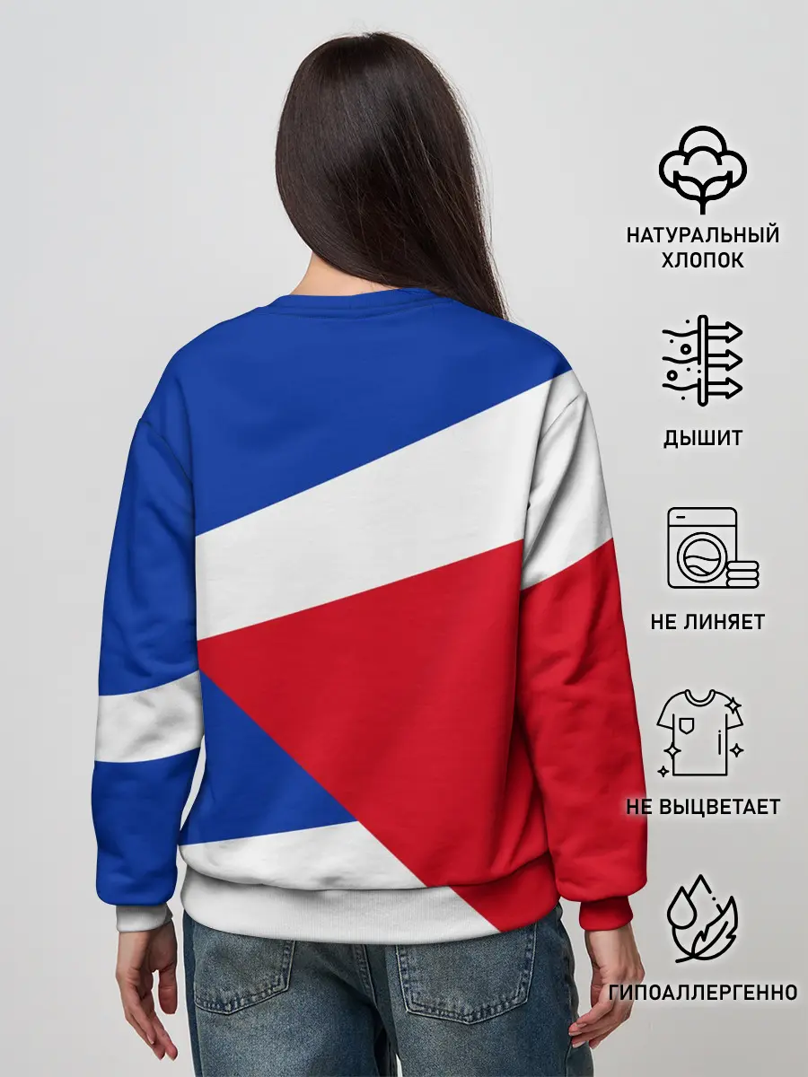 Женский свитшот / Нью-Йорк Рейнджерс