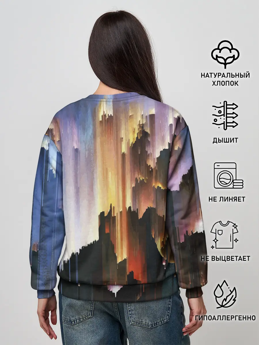 Женский свитшот / Space