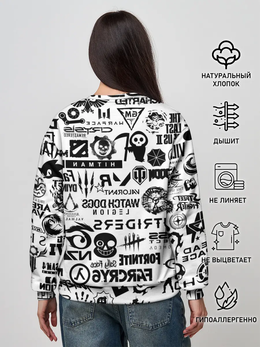 Женский свитшот / PROGAMER | Все Игры