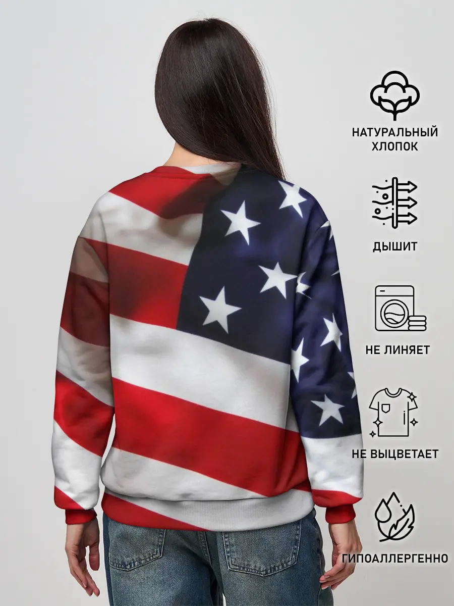 Женский свитшот / США | USA