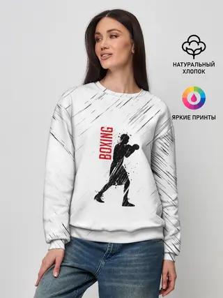 Женский свитшот / Бокс