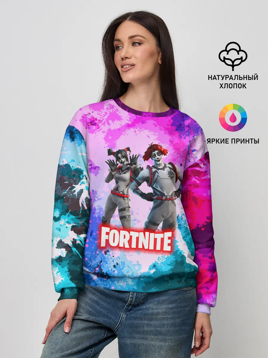 Женский свитшот / fortnite