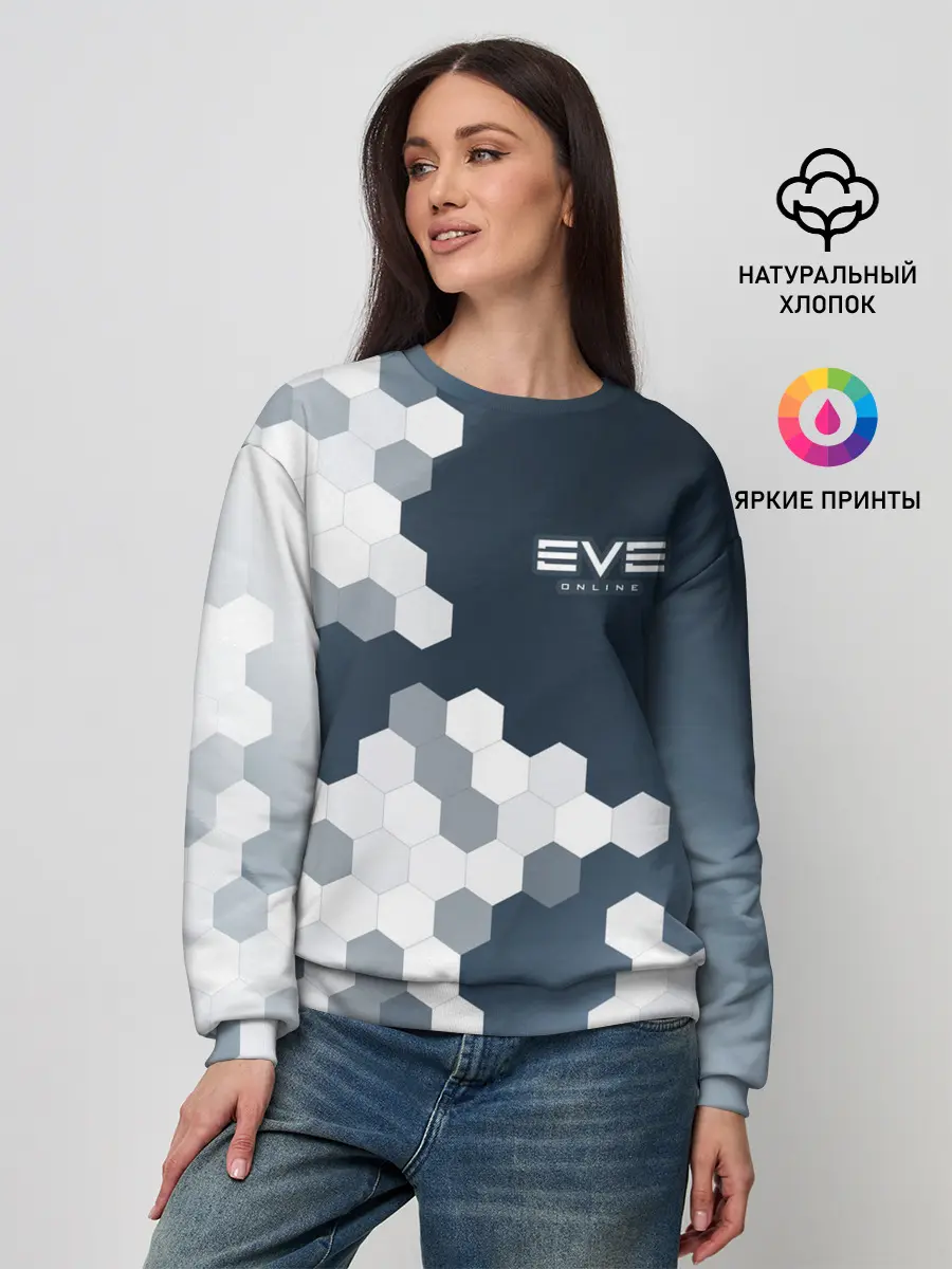 Женский свитшот / EVE ONLINE / ИВ ОНЛАЙН