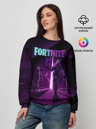 Женский свитшот / fortnite
