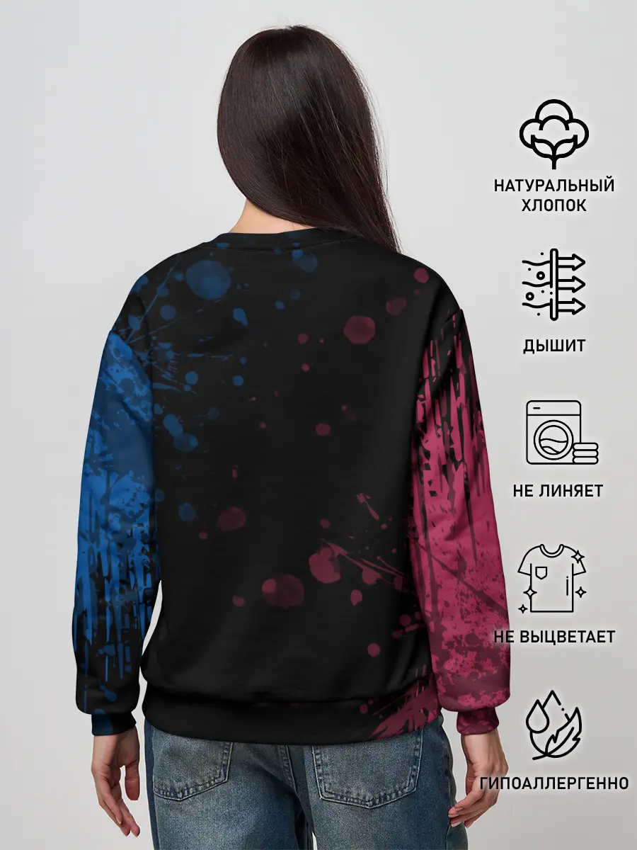 Женский свитшот / FC BARCELONA.