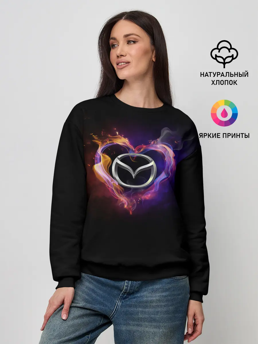 Женский свитшот / Mazda