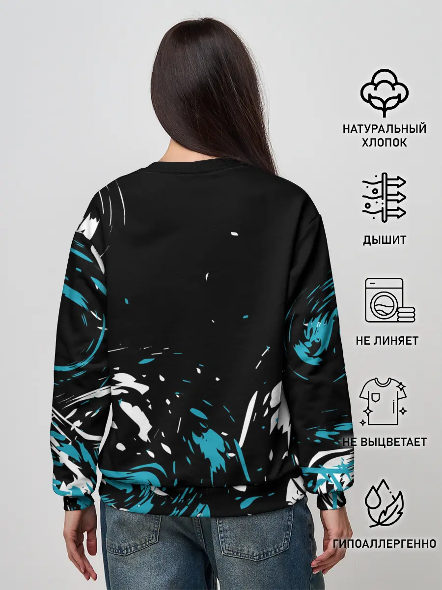 Женский свитшот / REAL MADRID.