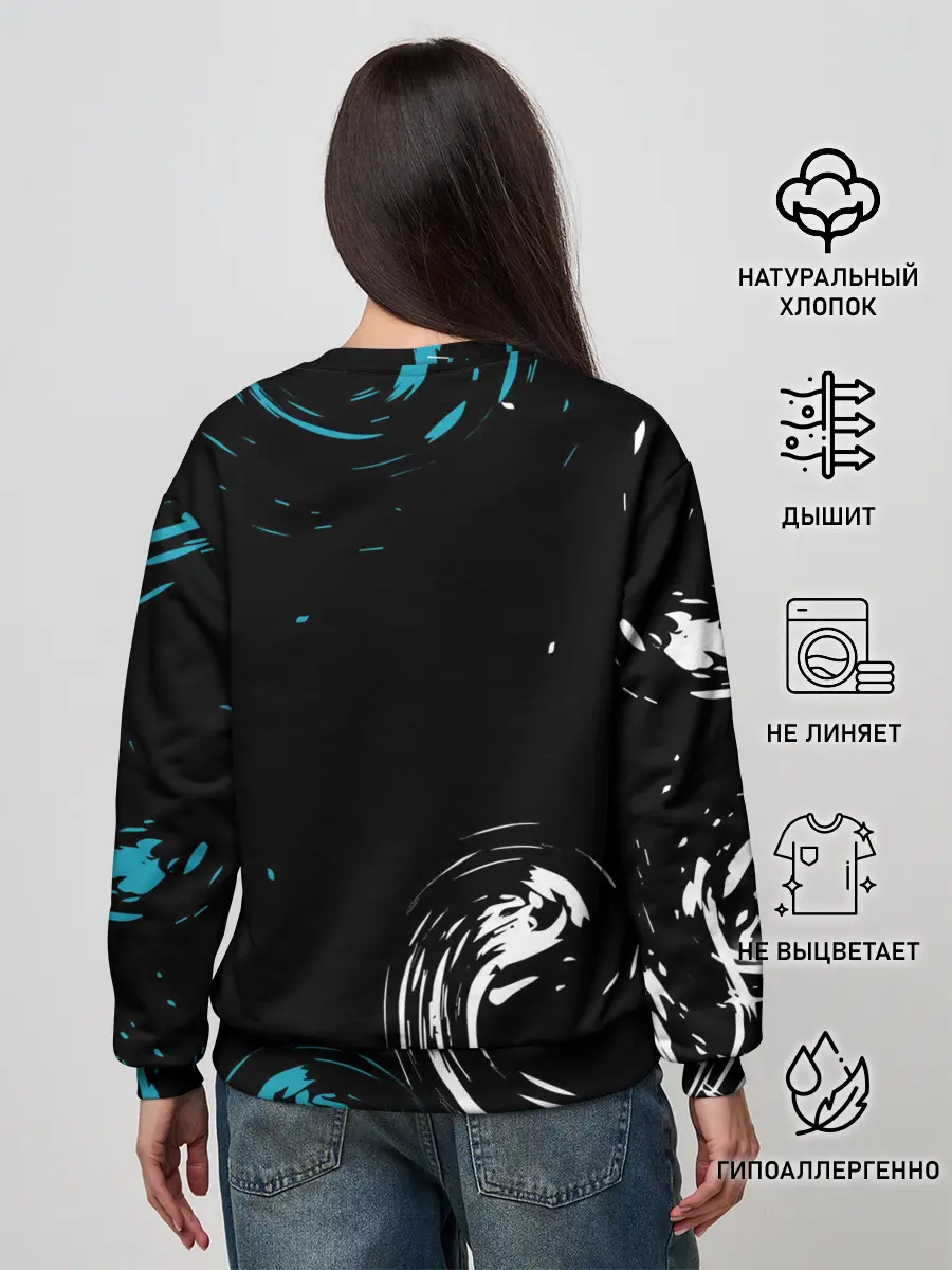 Женский свитшот / REAL MADRID.