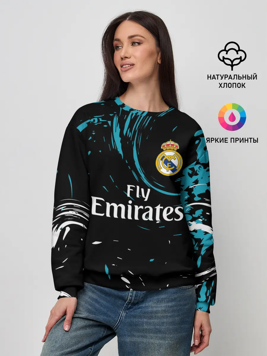 Женский свитшот / REAL MADRID.