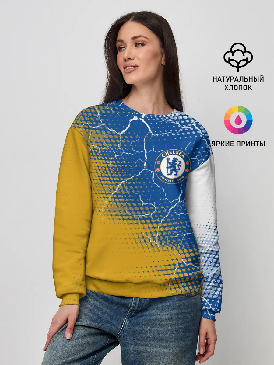 Женский свитшот / CHELSEA F.C. / ЧЕЛСИ