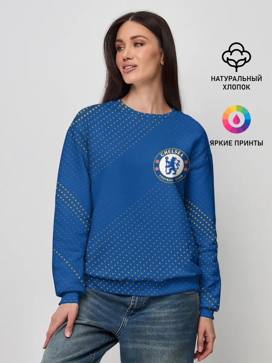 Женский свитшот / CHELSEA F.C. / ЧЕЛСИ