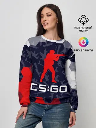 Женский свитшот / CS GO | КС ГО