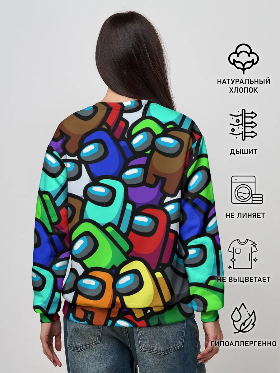 Женский свитшот / Among us