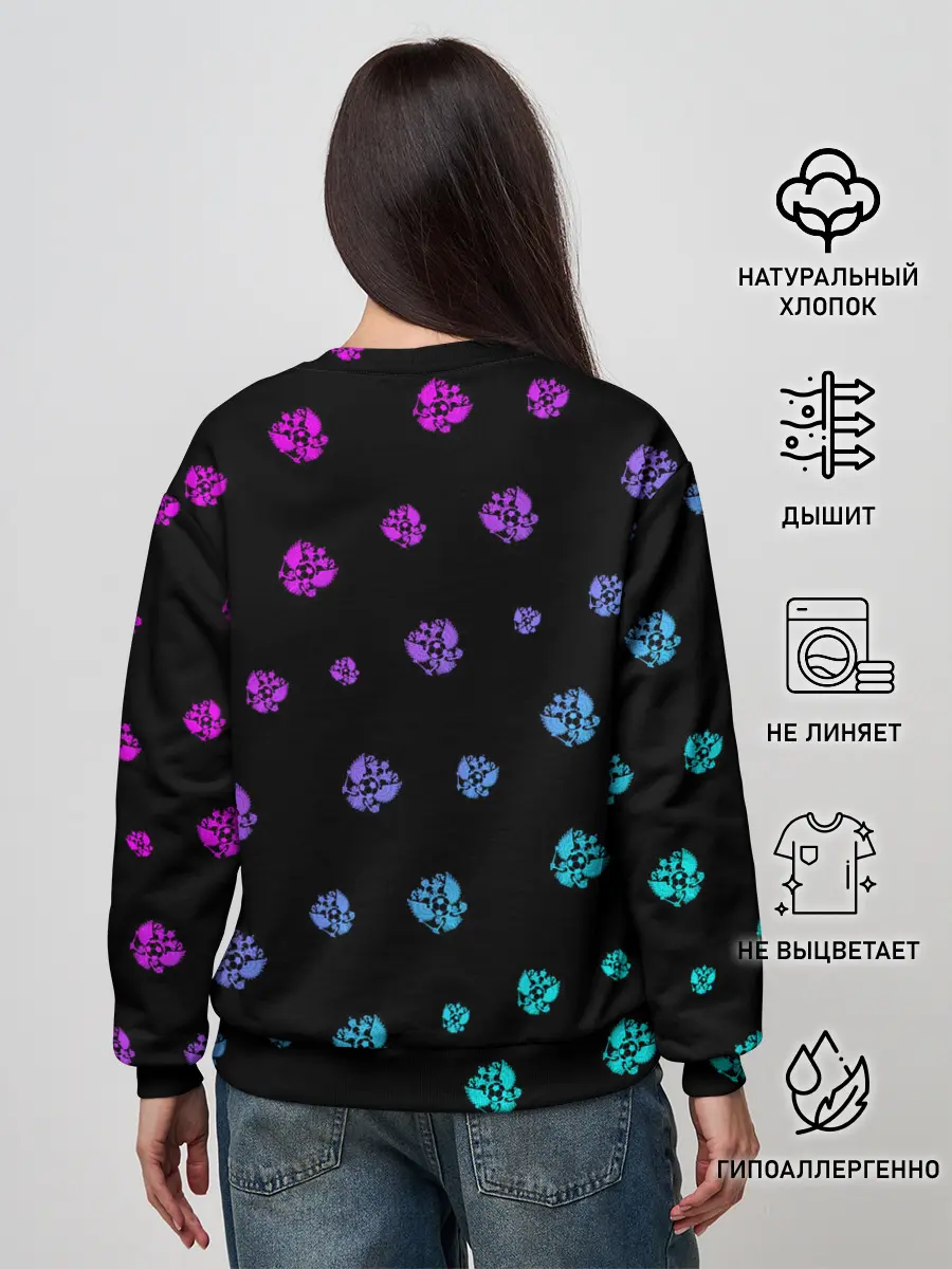 Женский свитшот / FOOTBALL RUSSIA / Футбол