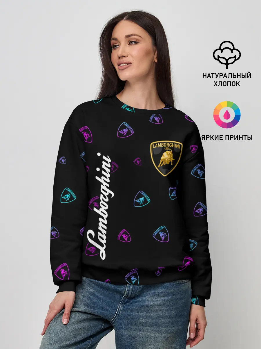 Женский свитшот / LAMBORGHINI / Ламборгини