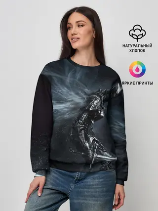 Женский свитшот / Ночной рыцарь