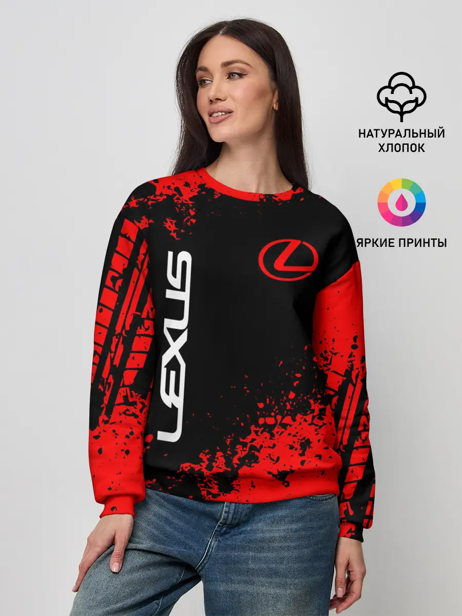 Женский свитшот / LEXUS.