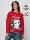 Женский свитшот / Happy Catmas