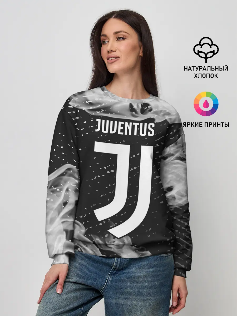 Женский свитшот / JUVENTUS / ЮВЕНТУС